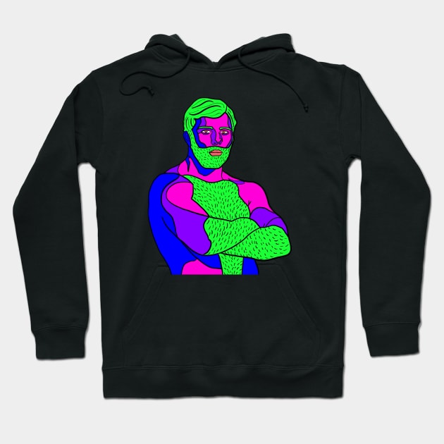 Technicolor Dreamboat Hoodie by Hoagiemouth